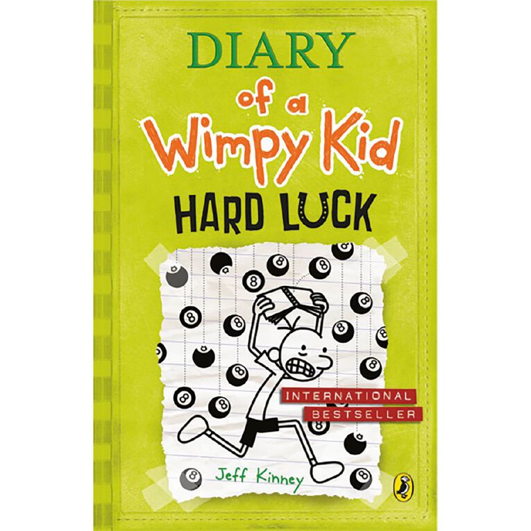 Diary of a Wimpy Kid #8 Hard Luck by Jeff Kinney, , hi-res