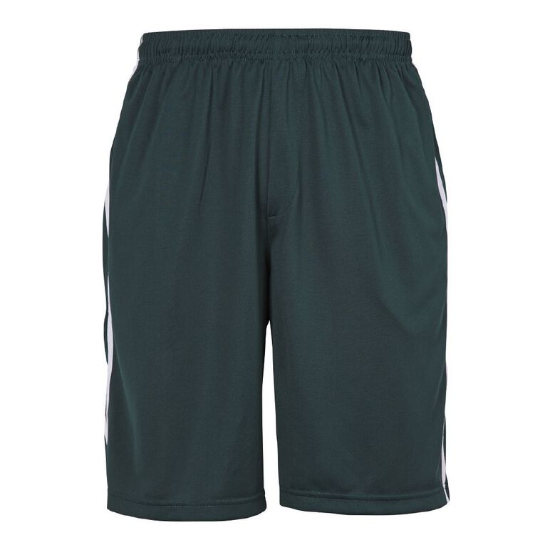 Schooltex Kirkwood School Shorts, Green Dark, hi-res