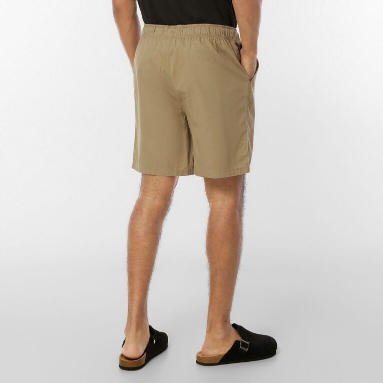 H&H Men's Woven Shorts, Brown Light, hi-res
