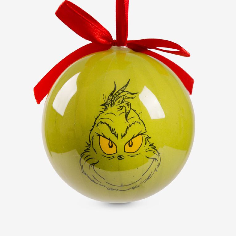 Grinch Baubles 6 Pack, , hi-res