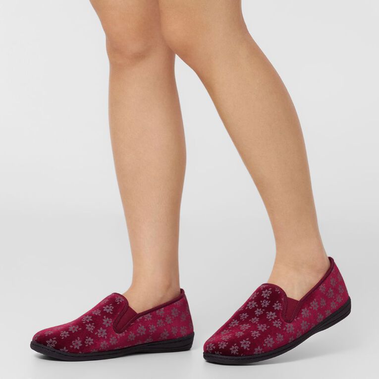 H&H Women's June Slippers, Red, hi-res