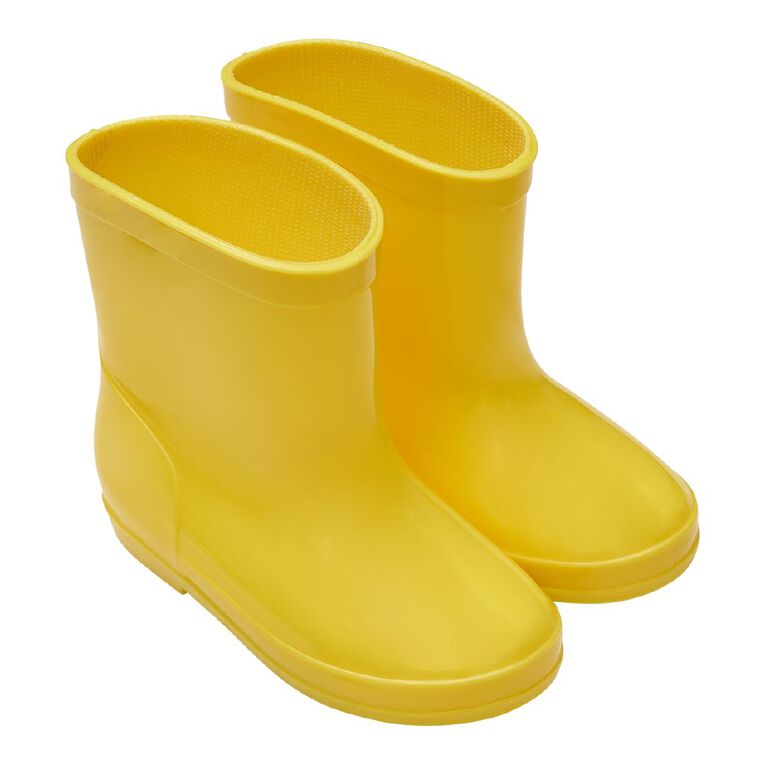 Young Original Junior Kids' Essential Splash Gumboots, Yellow, hi-res