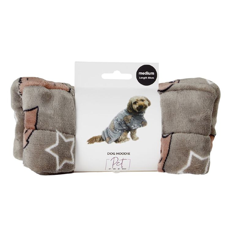 Pet Crew Dog Hoodie Jacket Kiwi Print Medium The Warehouse