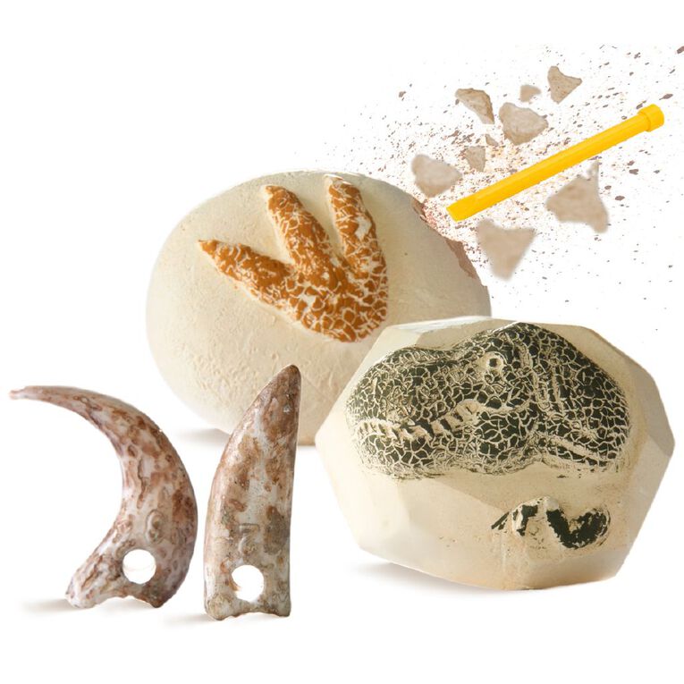 Discovery Kids Mindblown Excavation Kit Mini Unearthed Dino Fossils, , hi-res