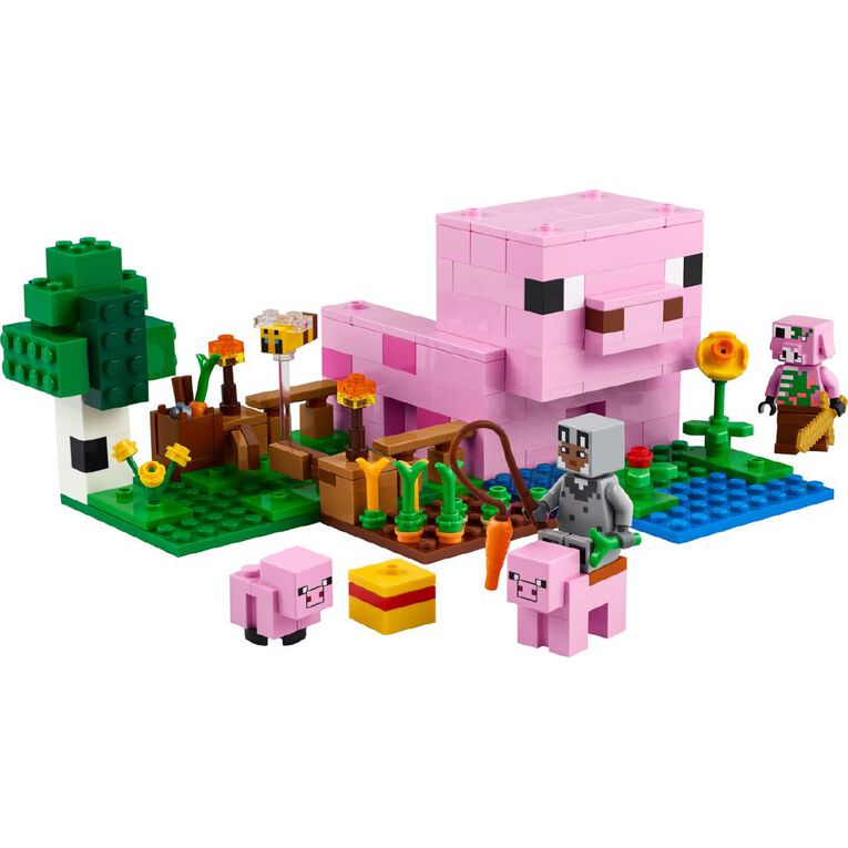 LEGO Minecraft The Baby Pig House 21268, , hi-res