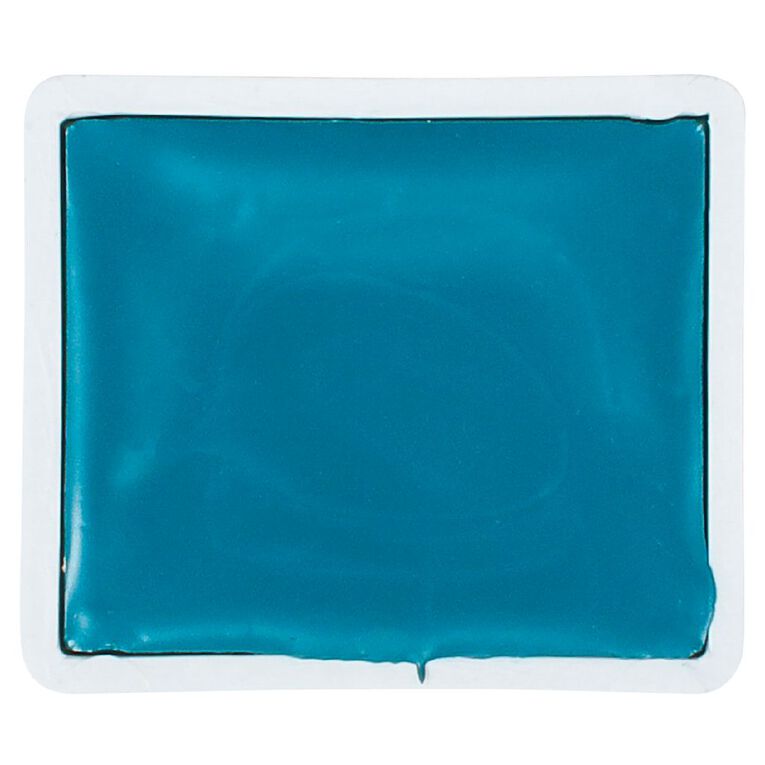 BLOCKX Watercolour Half Pan S4 463 Turquoise Green, , hi-res