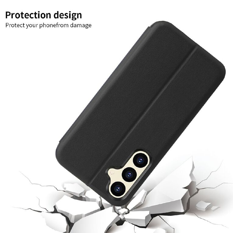 INTOUCH Samsung A35 Milano Wallet Case - Black, , hi-res