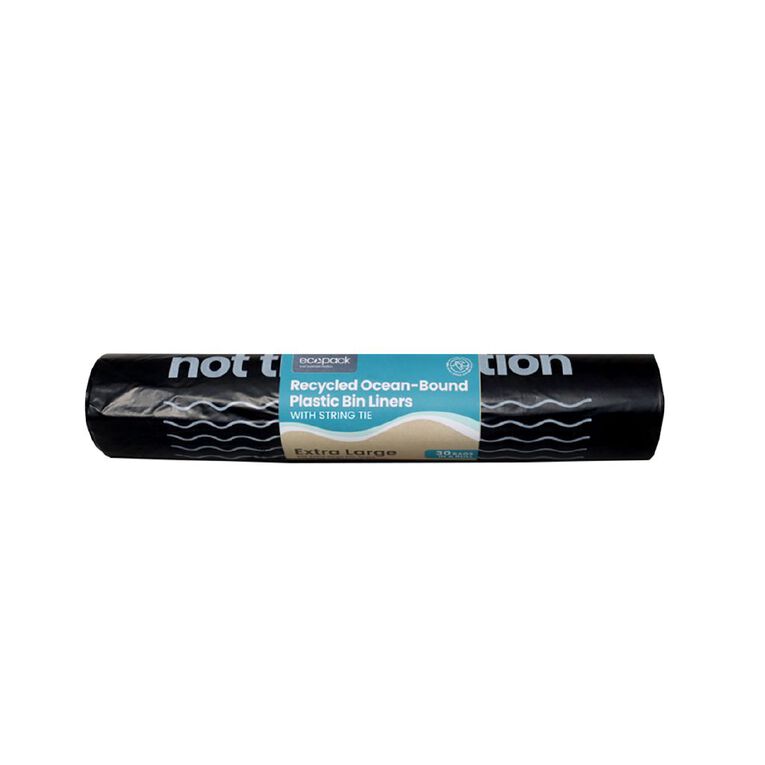 Ecopack Ocean-Bound Plastic Recycled Bin Liners 60L, , hi-res