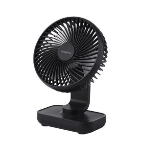 Living & Co Rechargeable Desk Fan Black