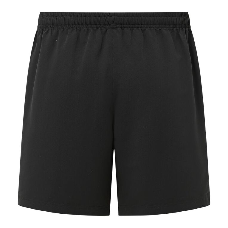 Active Intent Men's Double Stripe Shorts, Black, hi-res