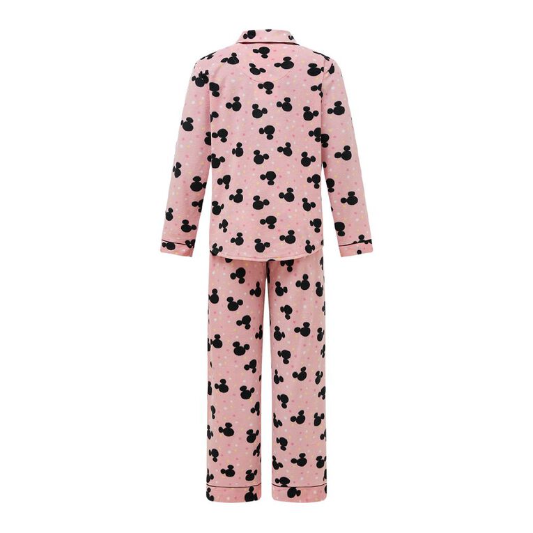 Disney Women's Fleece Pyjama Set, Pink Light, hi-res