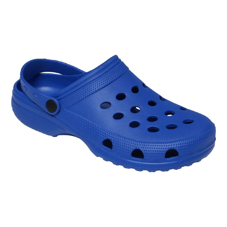 H&H Women's Plain Frog Shoes, Navy, hi-res