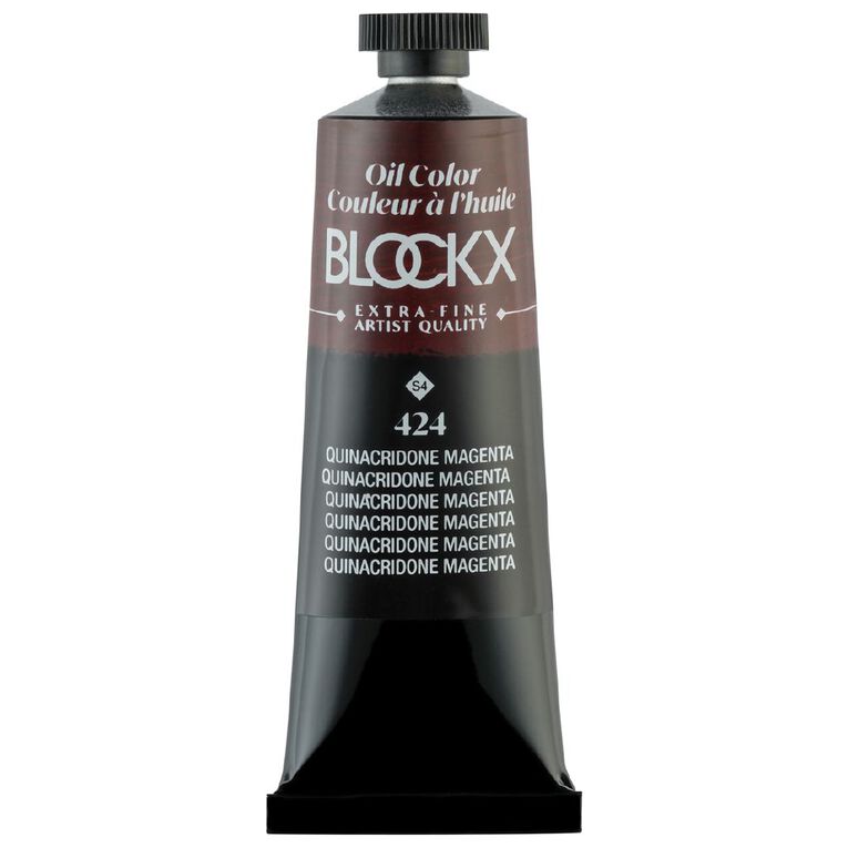 BLOCKX Oil Tube 35ml S4 424 Quinacridone Magenta, , hi-res