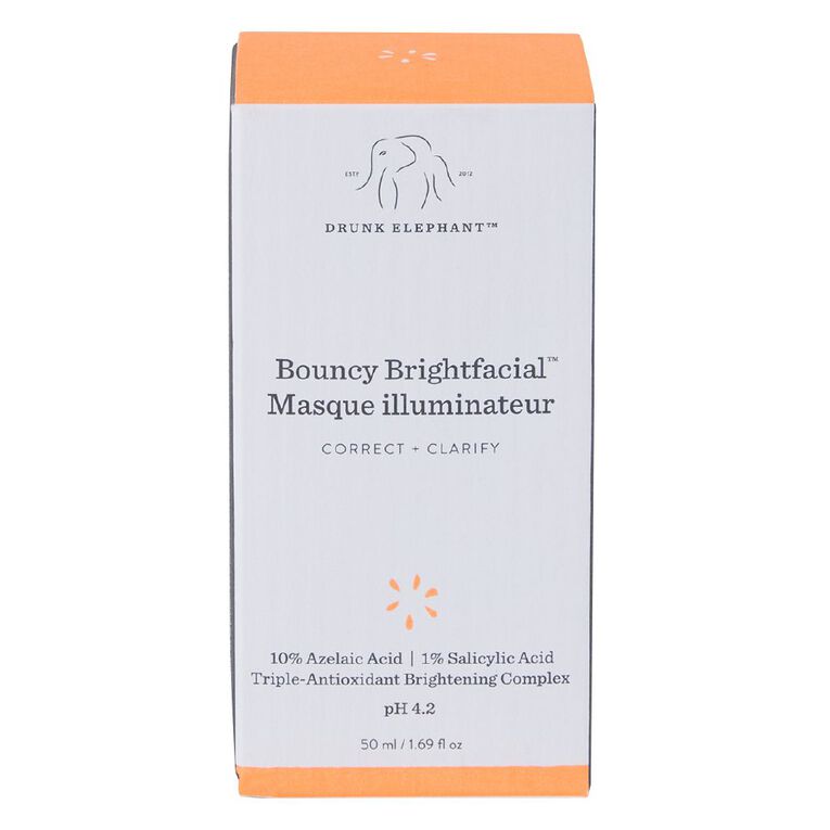 Drunk Elephant Bouncy Brightfacial Masque Illuminateur 50ml, , hi-res