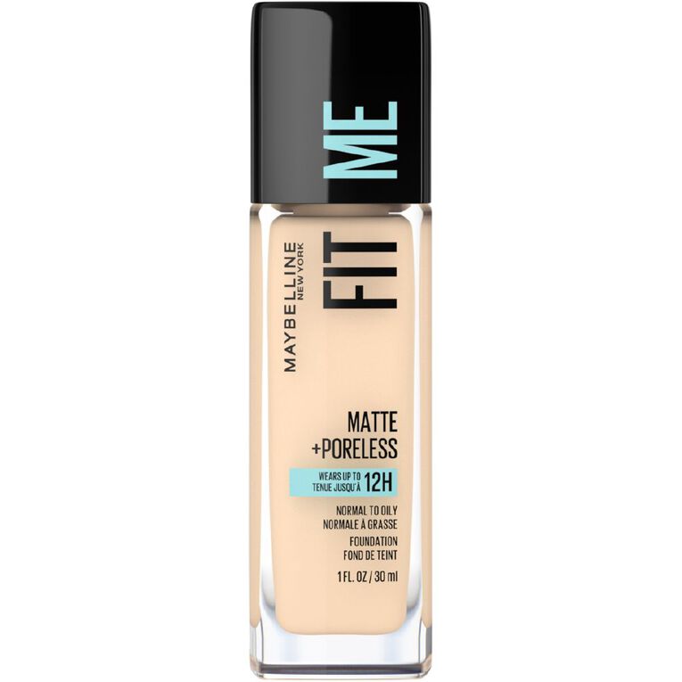 Maybelline Fit Me Matte + Poreless Foundation 118 Light Beige, , hi-res