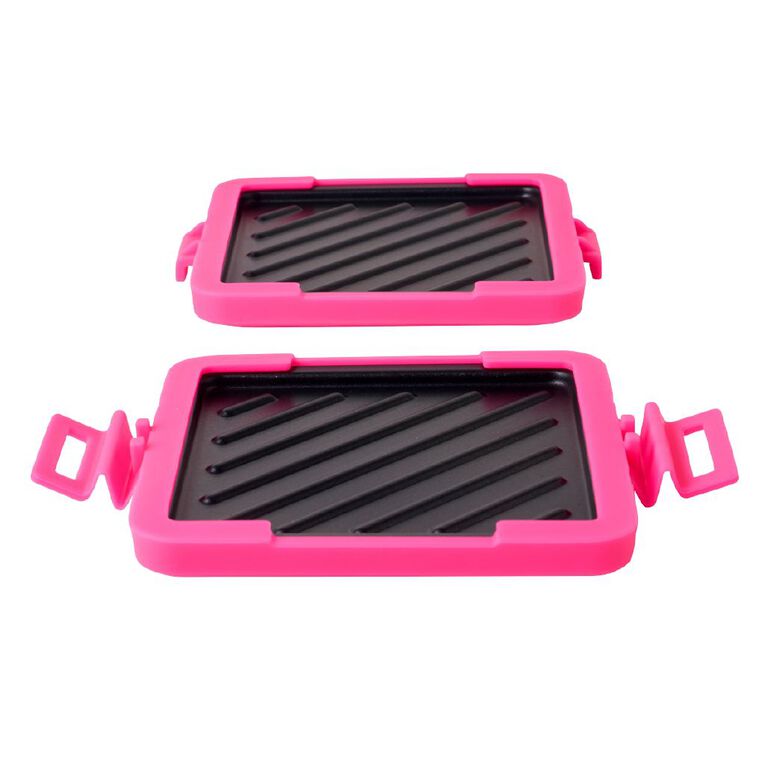 Living & Co Microwave Toasted Sandwich Maker Pink, , hi-res