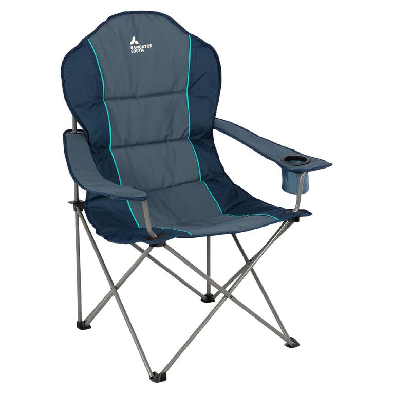 Navigator South Padded High Back Camping Chair, , hi-res