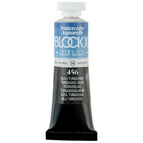 BLOCKX Watercolour Tube 15ml S4 456 Turquoise Blue