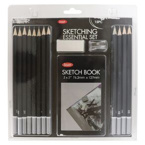 Jasart Essential Sketching Set 15 Piece