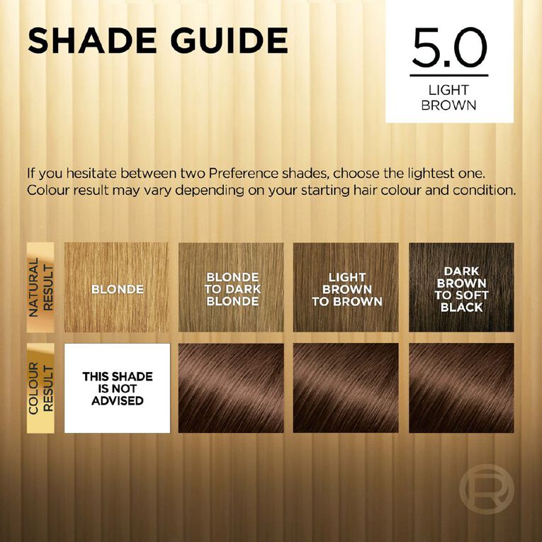 L'Oreal Paris Preference Hair Colour Light Brown 5, , hi-res