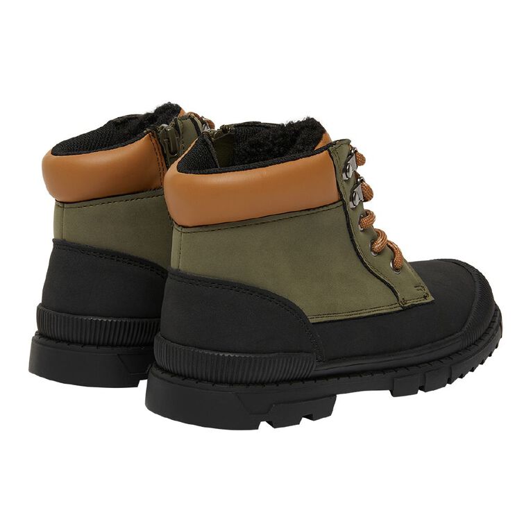 Young Original Senior Kids' Harry Boots, Khaki, hi-res