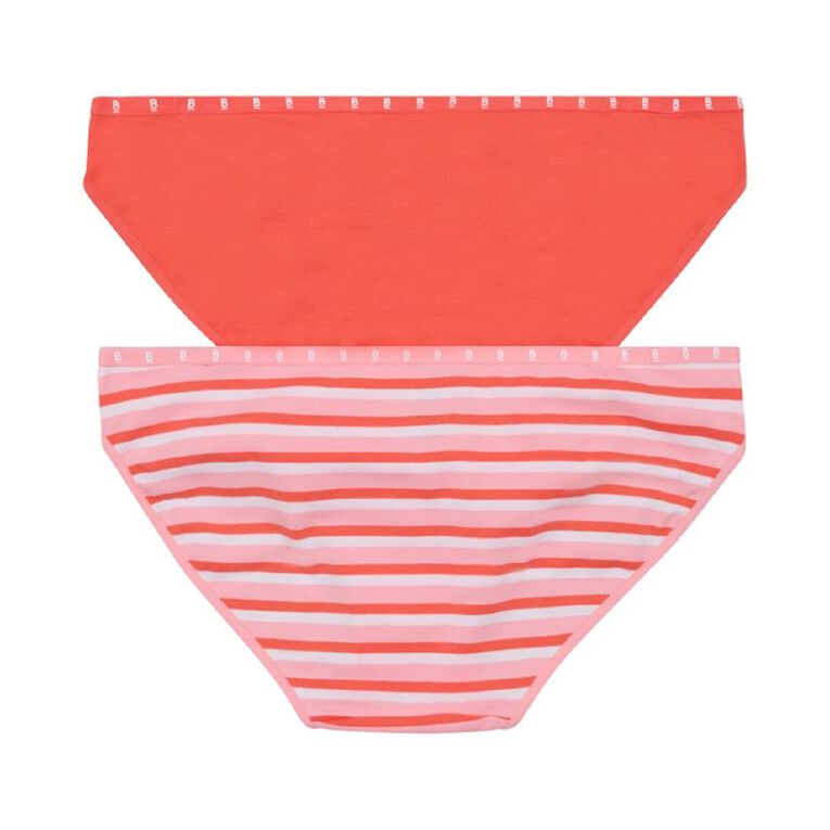 B FOR BONDS Women's Bikini Briefs 2 Pack, Pink S26 17K, hi-res