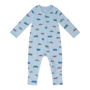 Young Original Babies' Zip-Thru Footless All-in-One