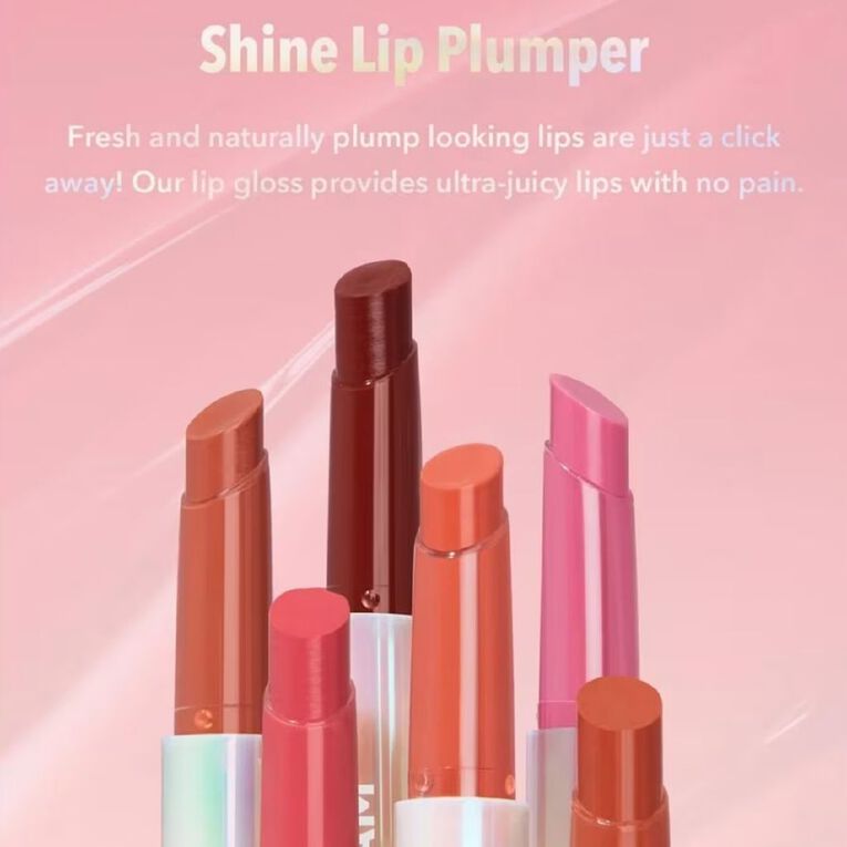 Sheglam Pout Perfect Shimmer Lip Plumper Pink Flamingo 2g, , hi-res