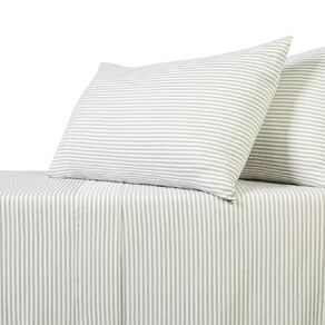 Living & Co Microfibre Sheet Set Miami Grey Queen