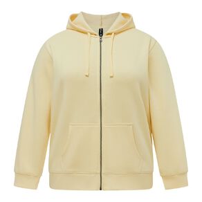 H&H Curve Women's Long Sleeve Zip Thru Hoodie