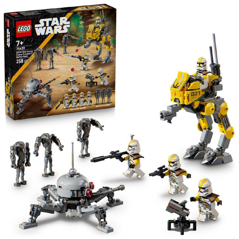 LEGO Star Wars 327th Star Corps Clone Trooper Battle Pack 75431, , hi-res