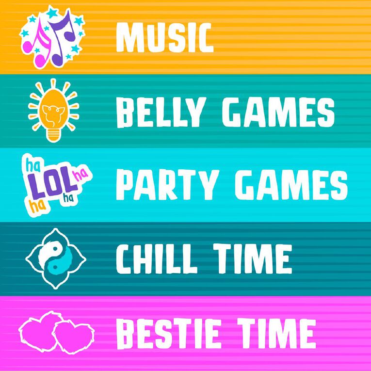 Furby Interactive Plush DJ Rainbow, , hi-res