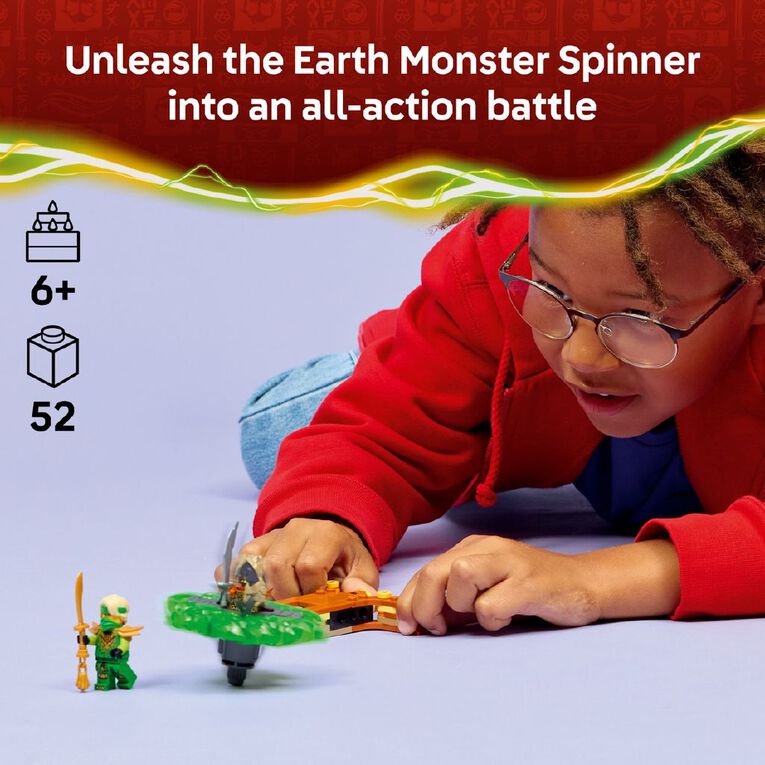 LEGO Ninjago Lloyd vs Earth Monster Spinner 71850, , hi-res