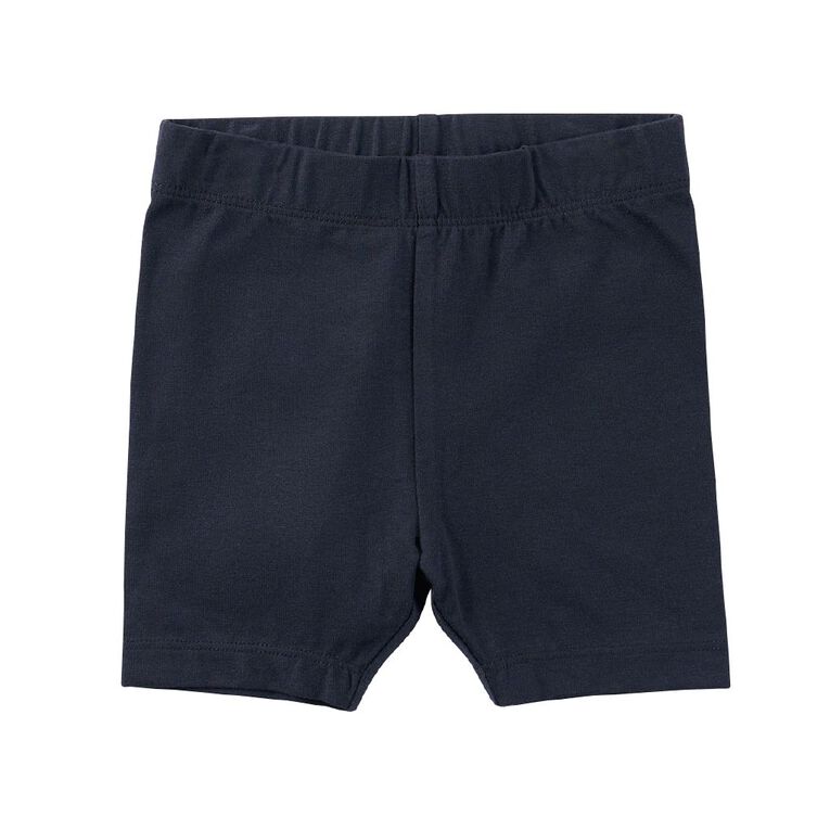 Young Original Toddler Plain Bike Shorts, Black, hi-res