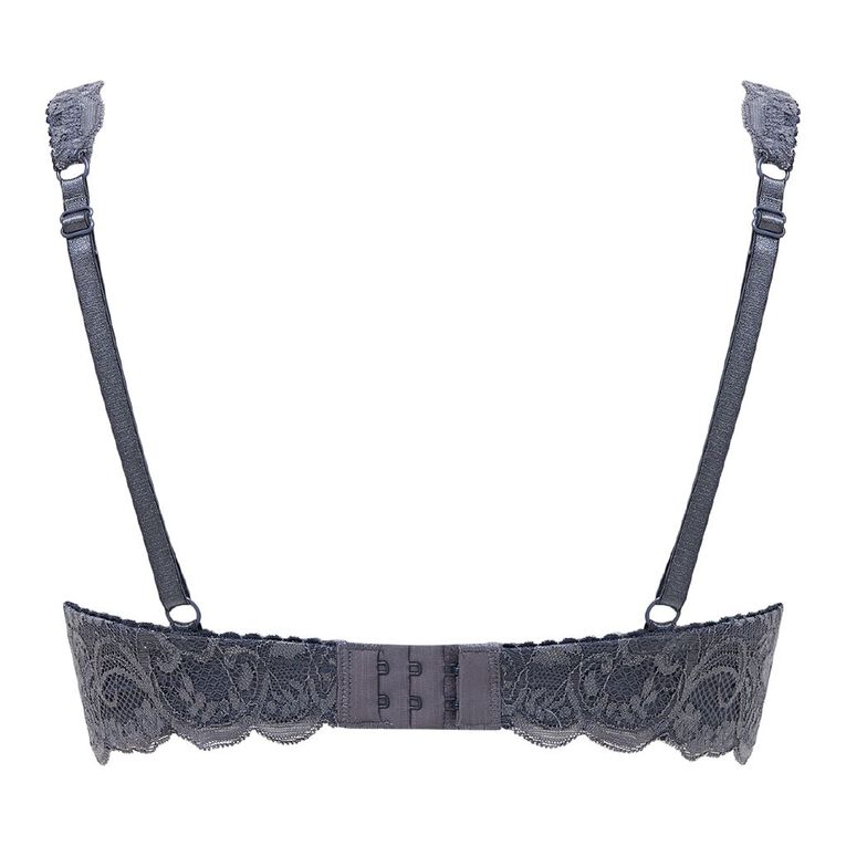 H&H Women's Florence Contour Bra, Grey Dark, hi-res