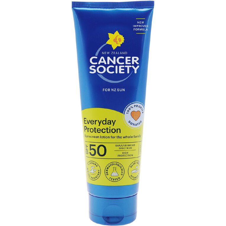 Cancer Society Everyday Sunscreen Lotion SPF50 100ml, , hi-res