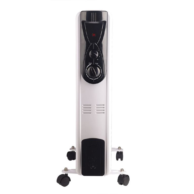 Living & Co 1000W 5 Fin Oil Heater, , hi-res