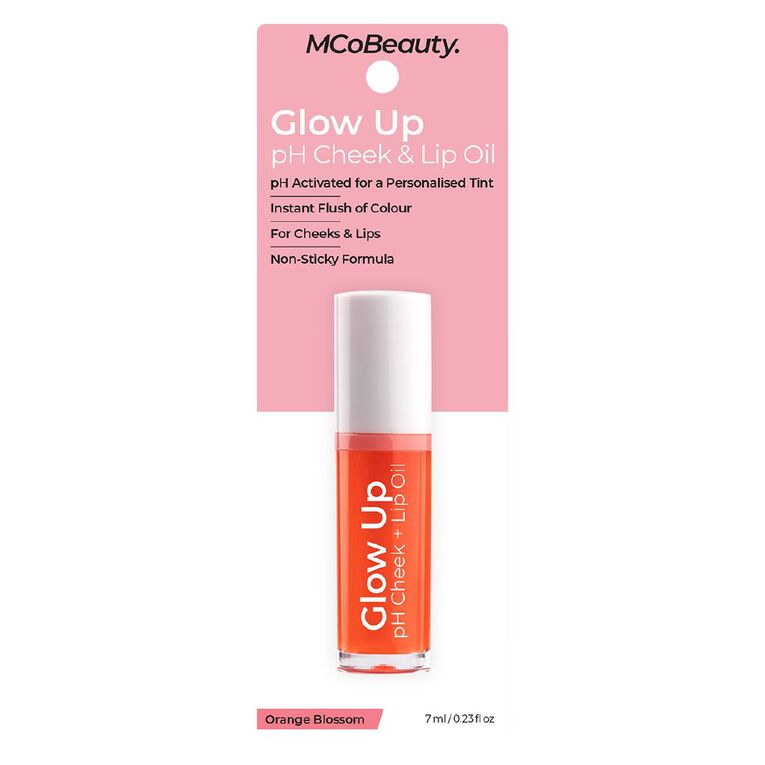 MCoBeauty Glow Up pH Cheek & Lip Oil Orange Blossom, , hi-res
