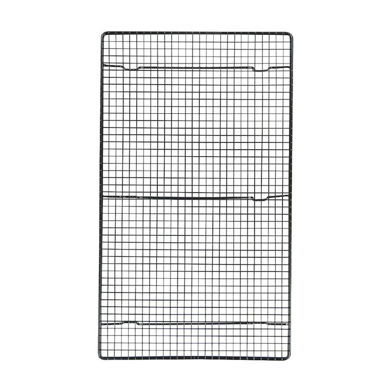 Living & Co Metal Cooling Rack Black 43cm x 26cm, , hi-res