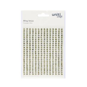 Uniti Bling Strips Champagne