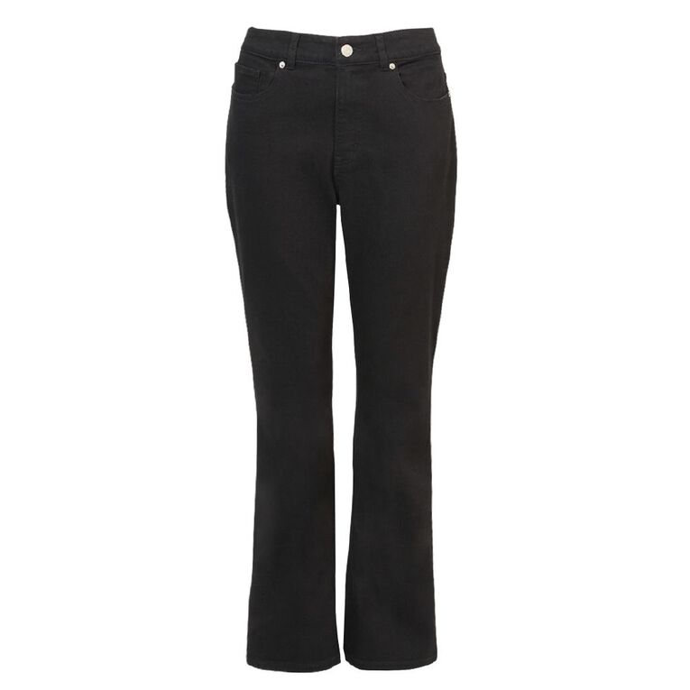 H&H Women's Mid Rise Bootcut, Black, hi-res