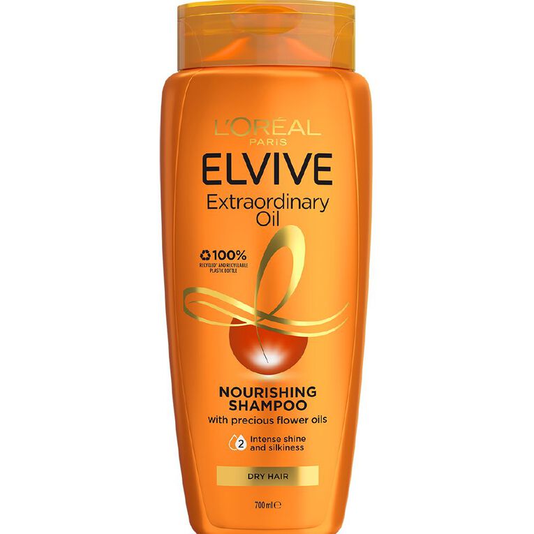 L'Oreal Paris Elvive Extraordinary Oil Shampoo 700ml The Warehouse