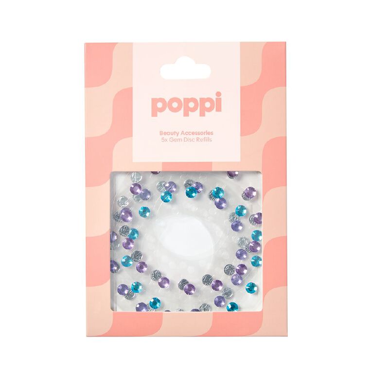 Poppi Hair Gem Refill Packs, , hi-res