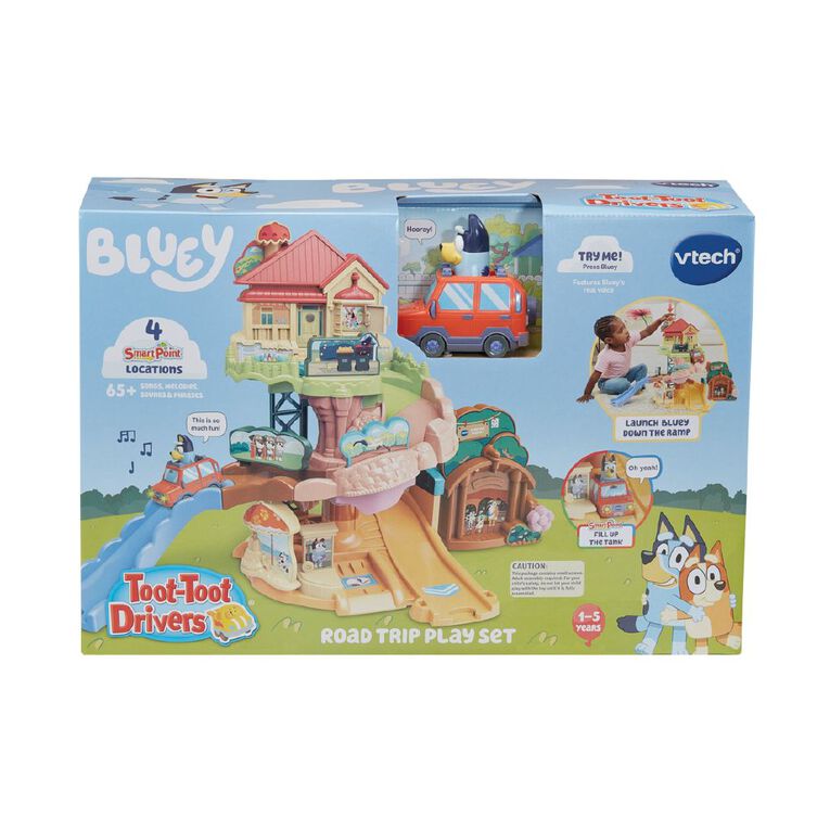 Vtech Bluey Road Trip Toy Playset, , hi-res