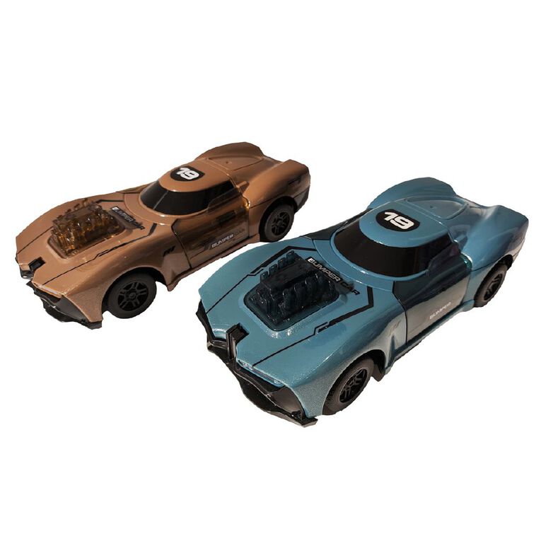 Play Studio 2.4G Remote Controlled Battle Racing Car Twin Pack, , hi-res