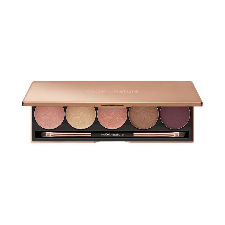 Nude By Nature Natural Illusion Eye Palette 02 Soft Rose, , hi-res