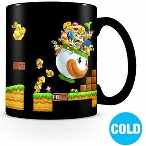 Impact Merch Super Mario Gold Coin Rush Heat Change Mug