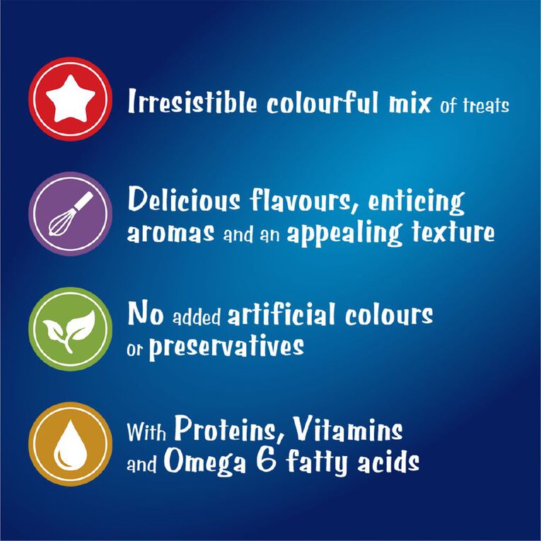 Oscar Party Mix Classics Cat Treats 60g, , hi-res