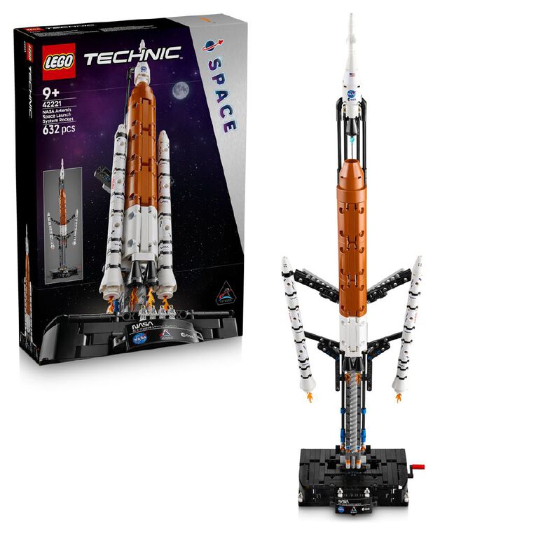 LEGO Technic NASA Artemis Space Launch System Rocket 42221, , hi-res