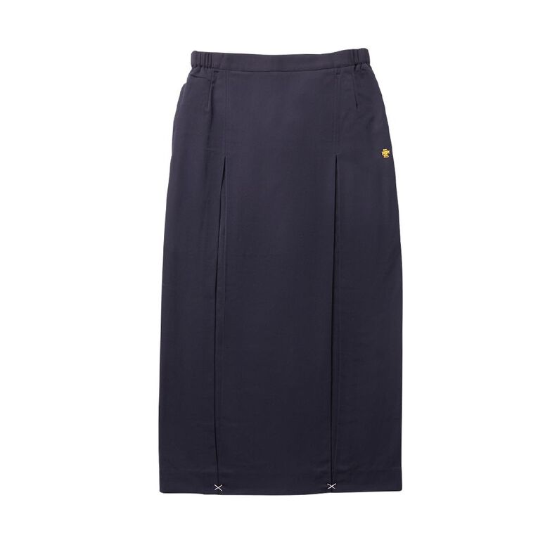 Schooltex Marcellin College Senior Skirt with Embroidery, Navy, hi-res